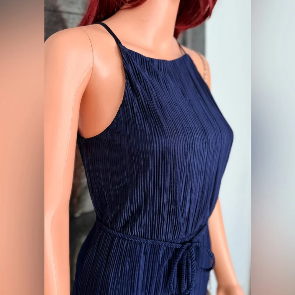 New York & Company Dark Blue Dress - Picture 4 of 12